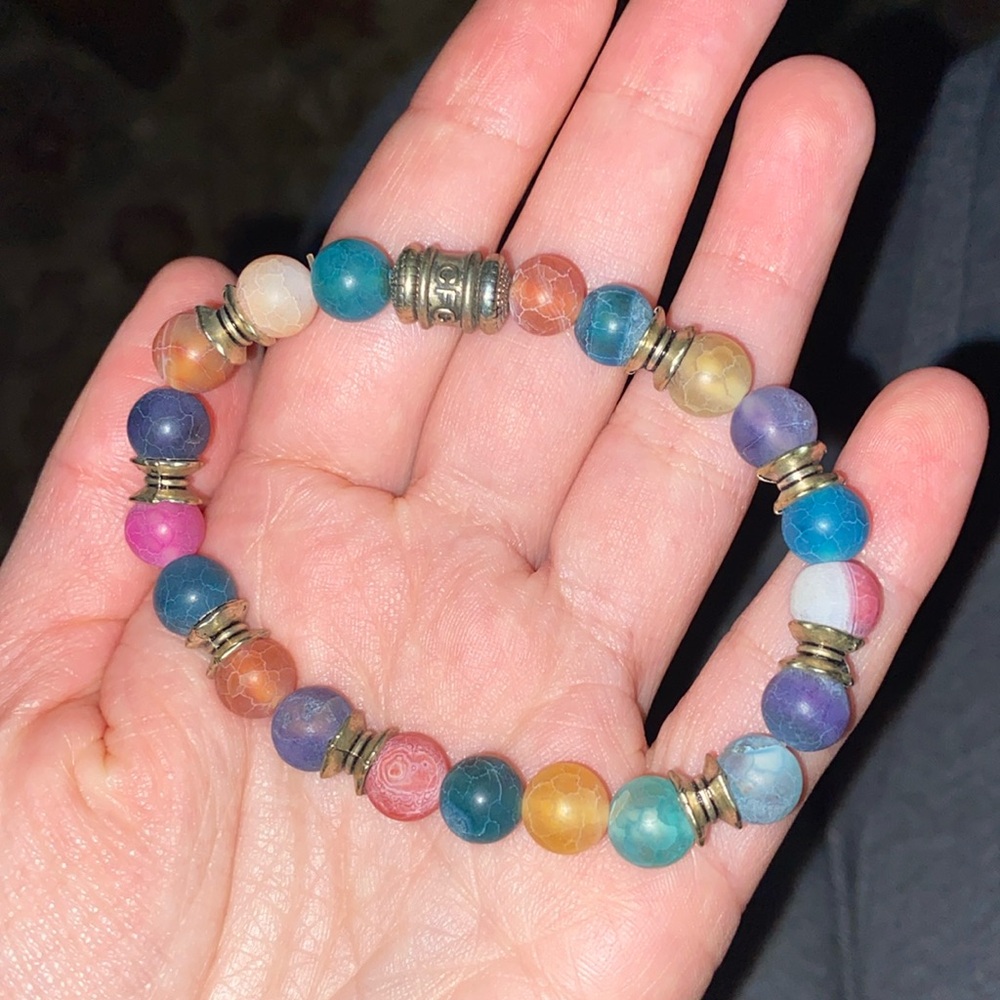 Multi colored bracelet